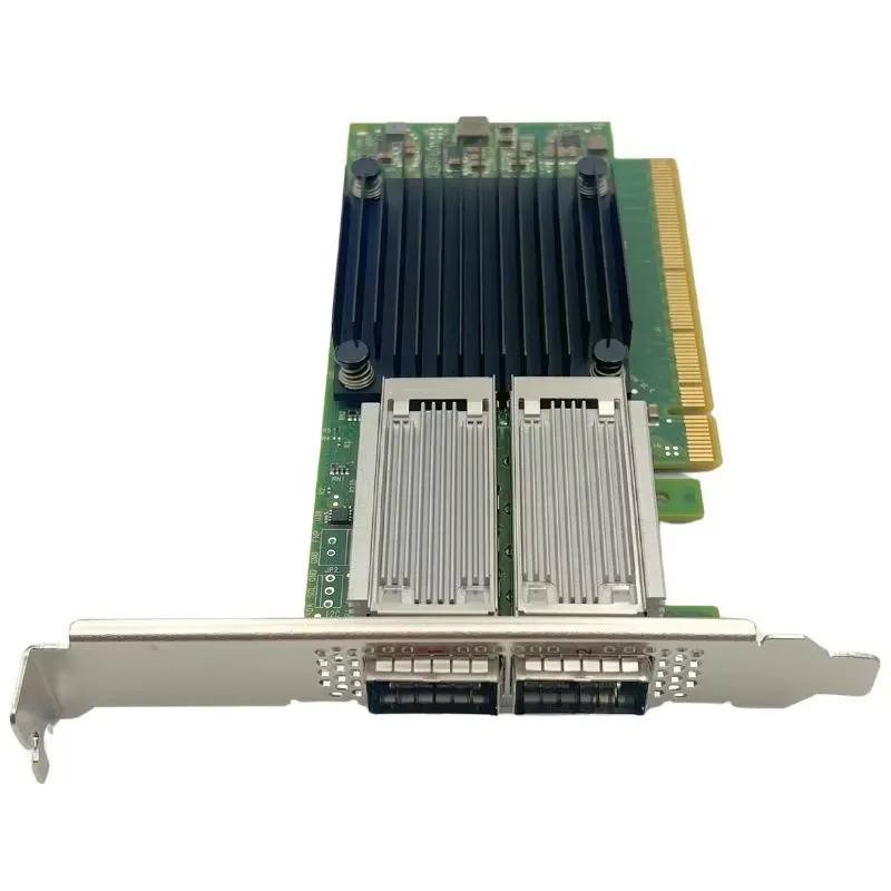 بطاقة شبكة MCX556A-ECUT بسرعة  - مراجعة 100Gbe Qsfp28 Network Card وسعره