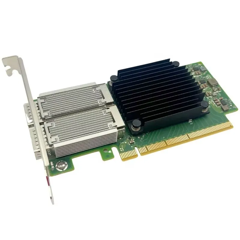 بطاقة شبكة MCX556A-ECUT بسرعة  - مراجعة 100Gbe Qsfp28 Network Card وسعره